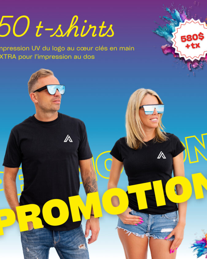 Promo 50 t-shirts