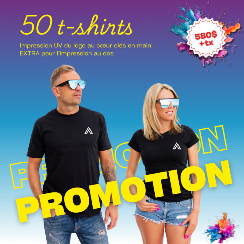 Promo 50 t-shirts