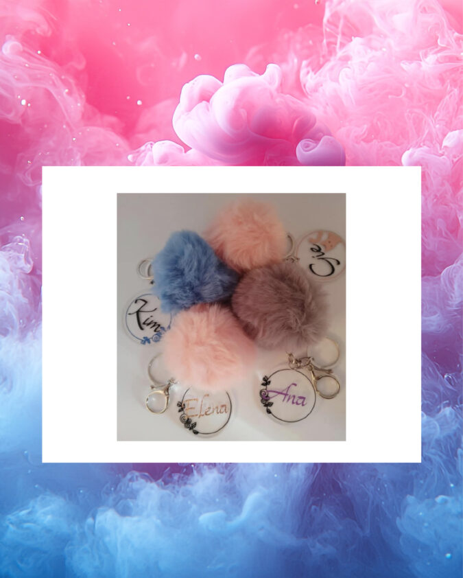 produit_porte-clé pompon