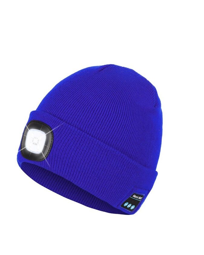 Bonnet LED bleu royal