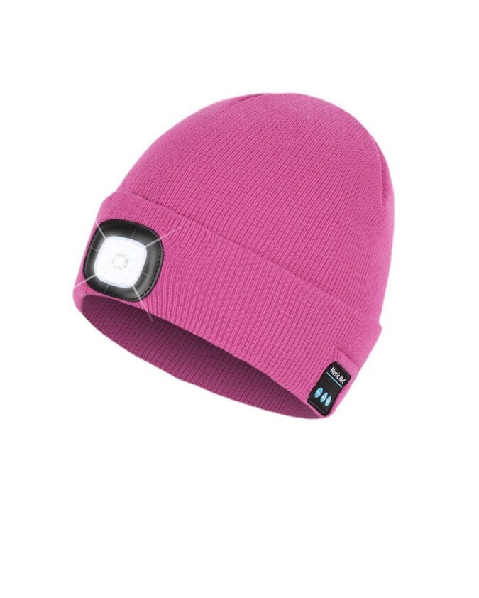 Bonnet LED rose bonbon