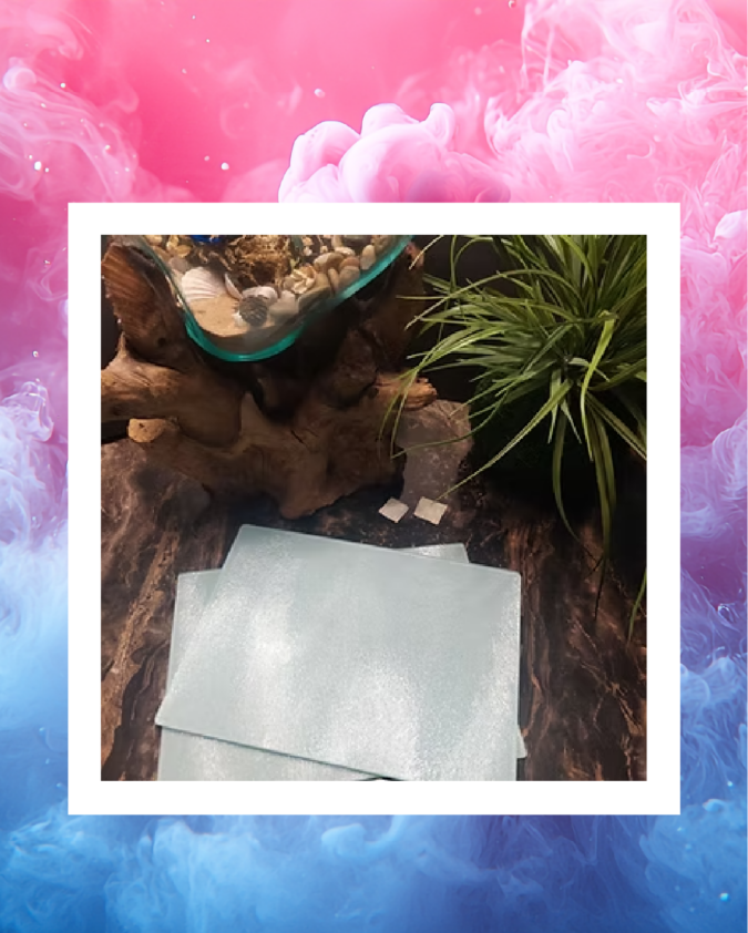 Paquet de 2 planches à découper en verre