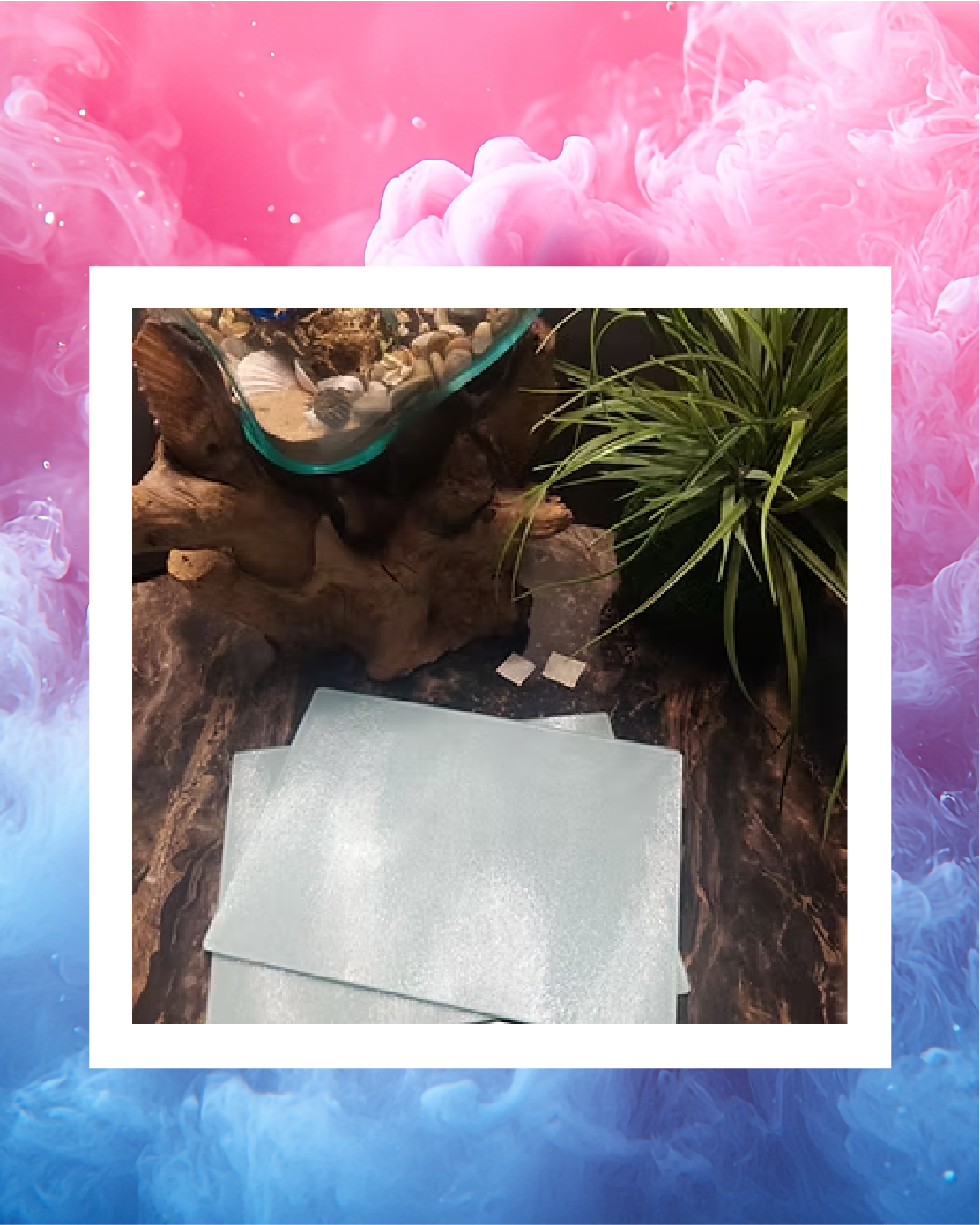 Paquet de 2 planches à découper en verre