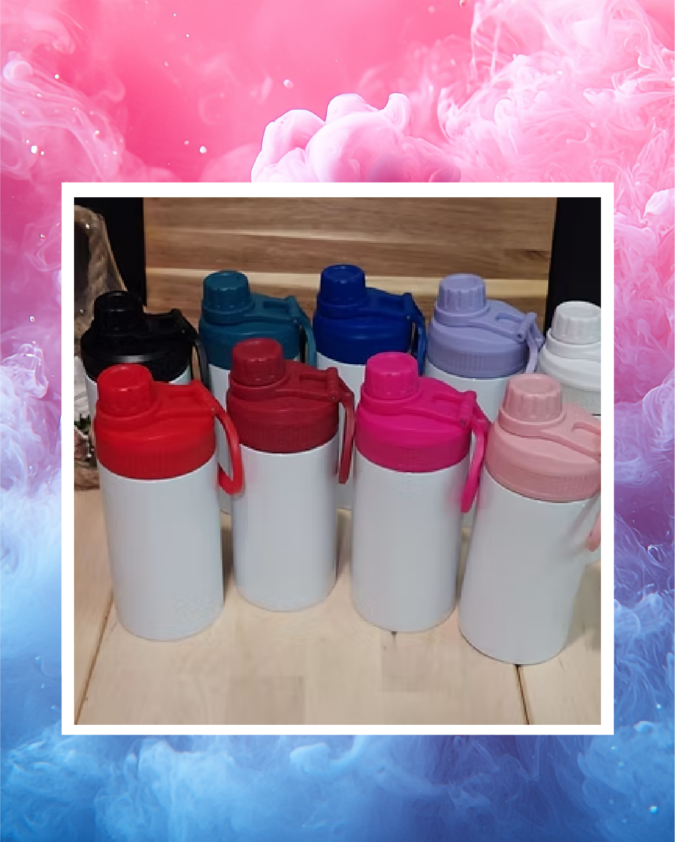 Bouteille de sport coloré