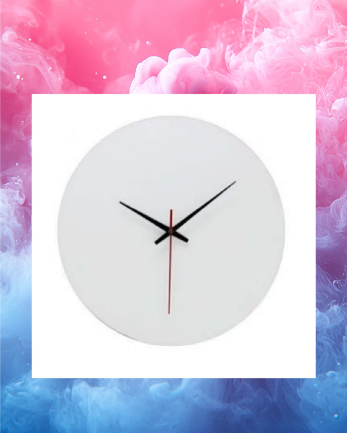 Horloge sublimable