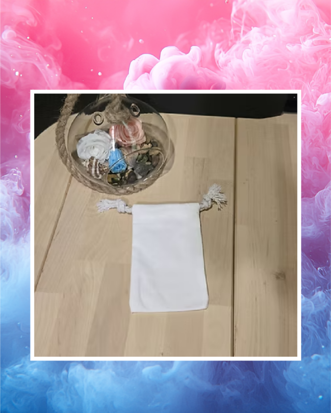 Sac blanc pour sublimation – 10 x 15 cm