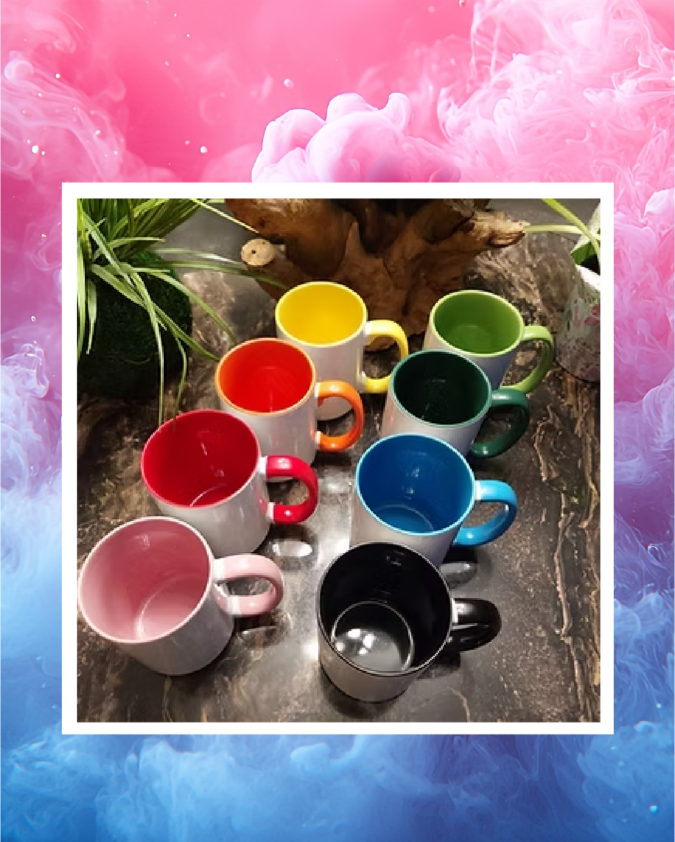 Tasse en ceramique colorée 15oz