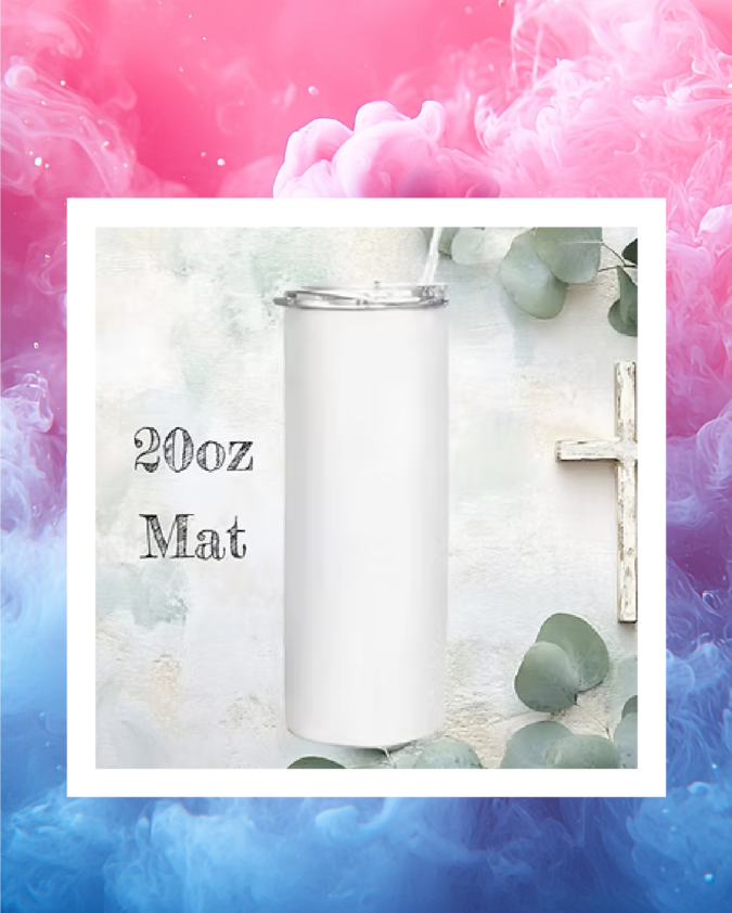 Tumbler 20 oz au fini mat