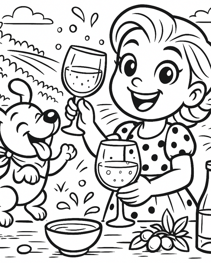 Gina & Tino - Dolce Vita à colorier: Un monde de découvertes et de gourmandise