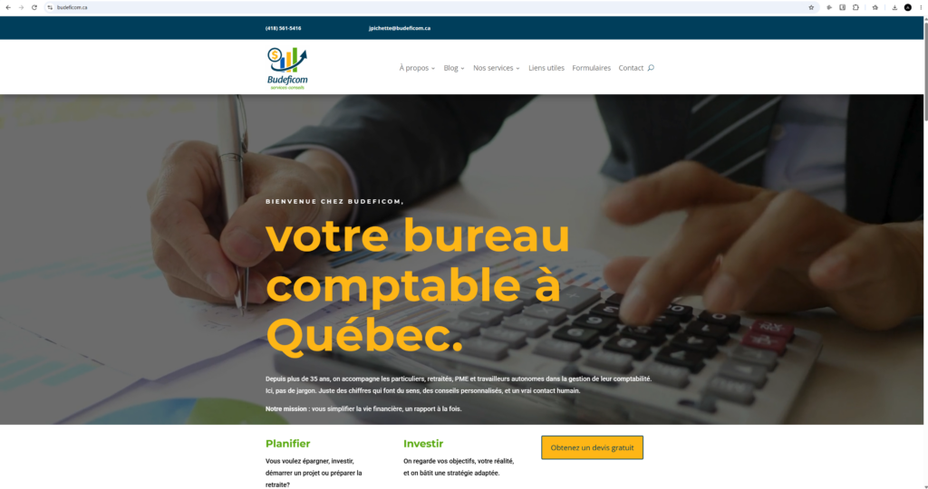 Site Web Budeficom