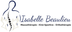 Logo Isabelle Beaulieu - Massothérapie - Kiné Sportive - Orthothérapie