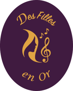 Refaire le logo en vectoriel pour Des Filles en or